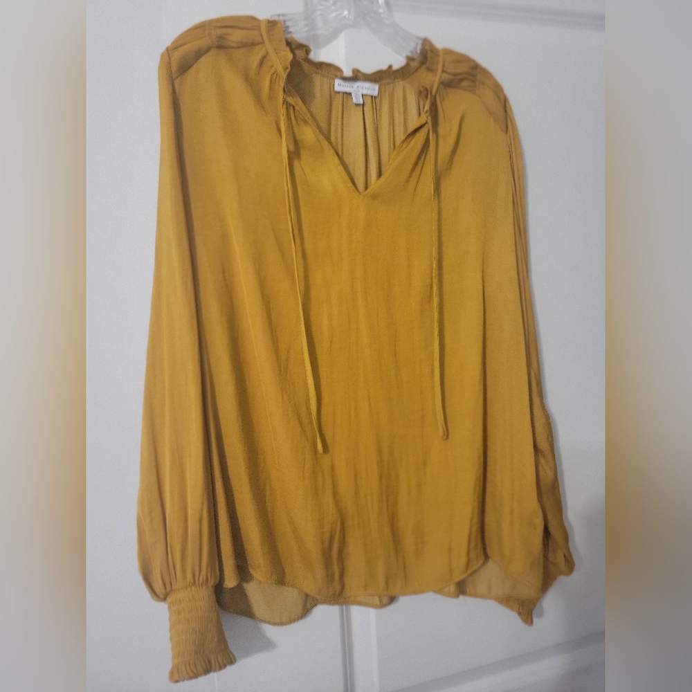Mustard Yellow Blouse